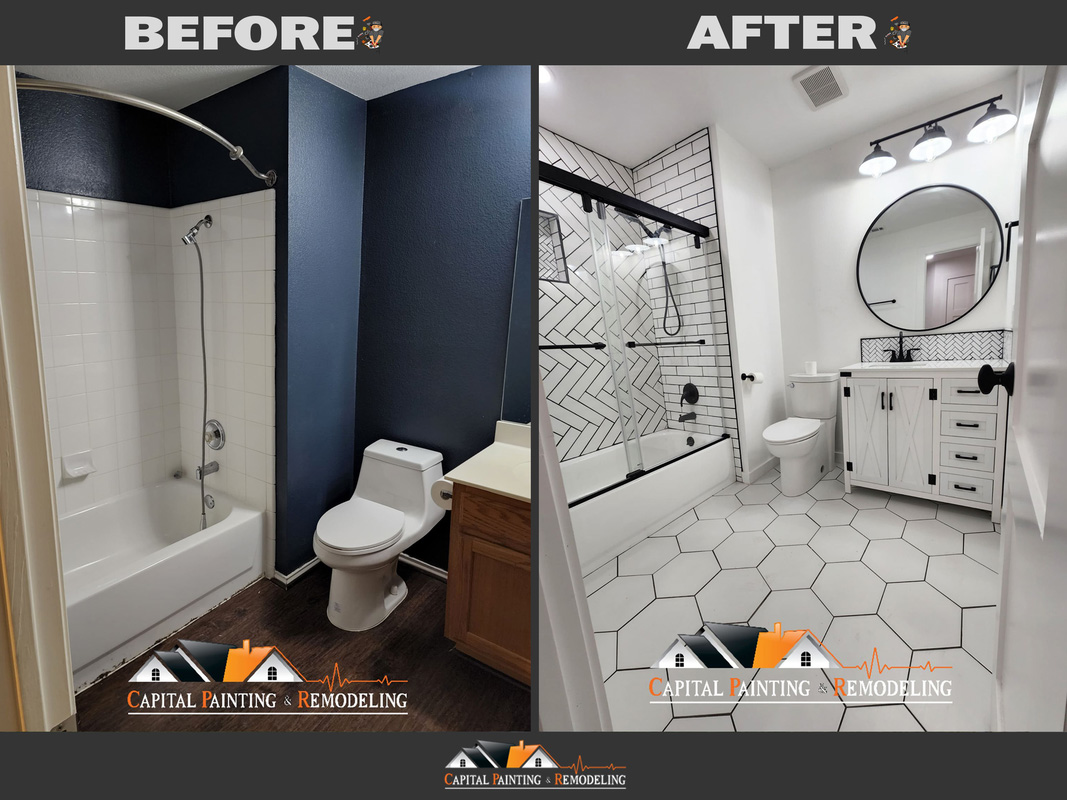 bathroom remodel austin tx before after