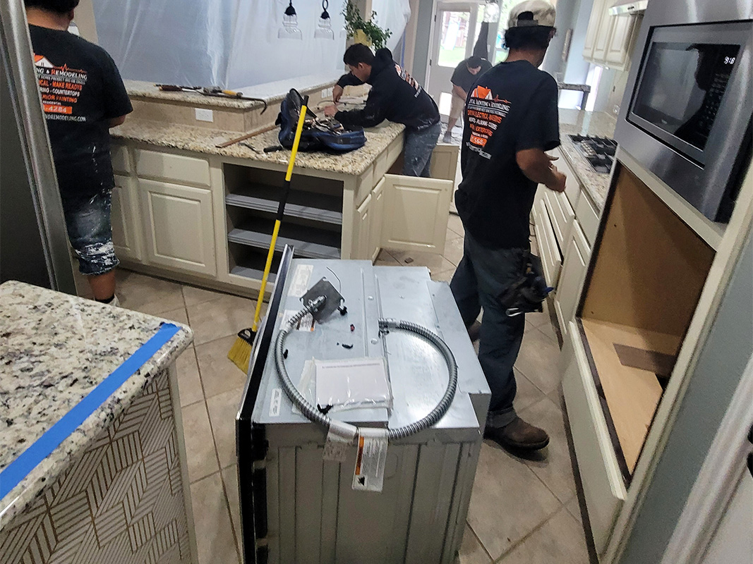 installing new countertops austin